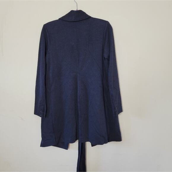 CAbi Stretch Ponte Harbour Navy Jacket #3180 - Picture 4 of 7